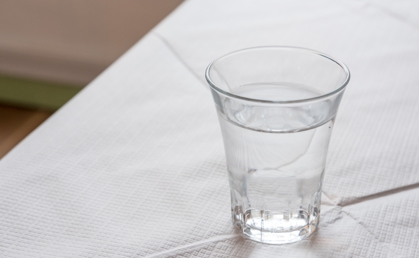 Glass of water